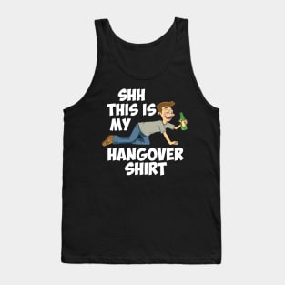 This is my hangover shirt - funny drinking gifts Tank Top